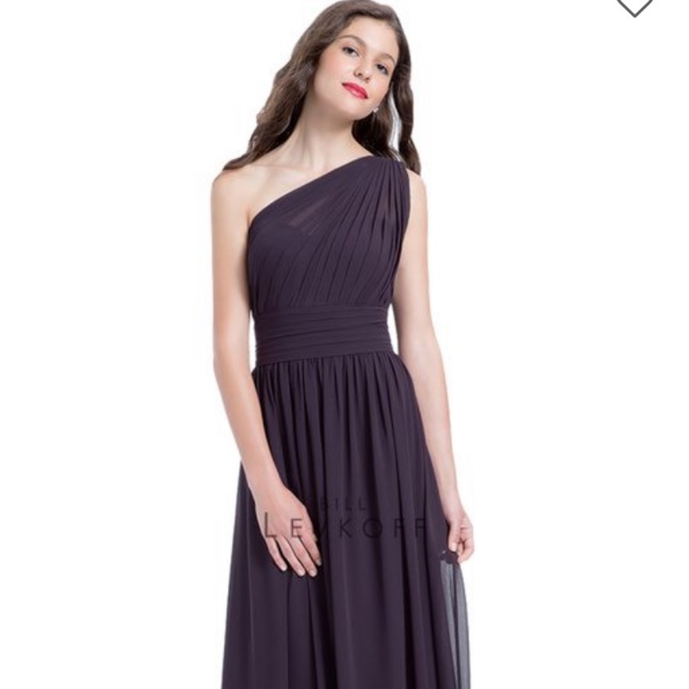 Used Bill Levkoff bridesmaid dress in Eggplant